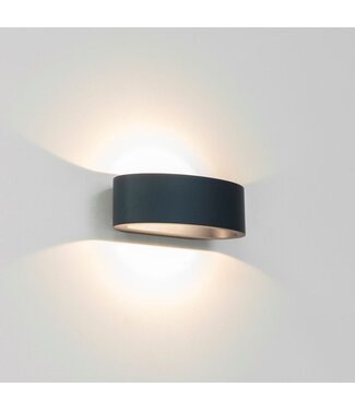 Artdelight LED Wandleuchte Sharp - Anthrazit