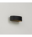 Artdelight Artdelight Moderne LED Wandleuchte Sharp - Schwarz/Kupfer