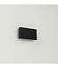 Artdelight Artdelight Moderne 2-flammige LED-Wandleuchte Box 2L - Schwarz