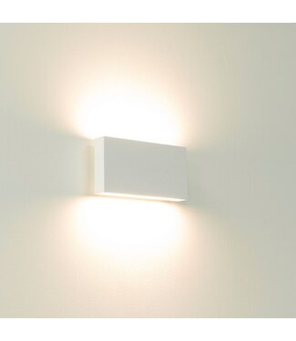 Artdelight LED-Wandleuchte Box 2L - Weiß