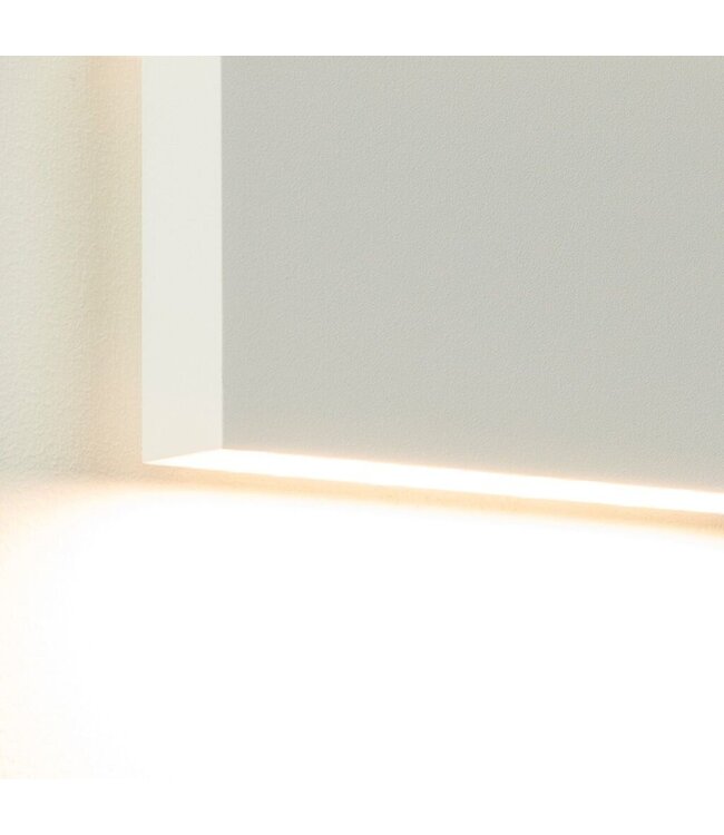 Artdelight Artdelight Moderne 2-flammige LED-Wandleuchte Box 2L - Weiß