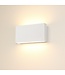 Artdelight Artdelight Moderne 2-flammige LED-Wandleuchte Box 2L - Weiß