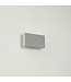 Artdelight Artdelight Moderne 2-flammige LED-Wandleuchte Box 2L - Aluminium