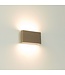 Artdelight Artdelight Moderne 2-flammige LED-Wandleuchte Box 2L - Champagner