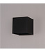 Artdelight Industrielle G9-Wandleuchte Gymm - Schwarz