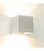 Artdelight Artdelight Industrielle G9-Wandleuchte Gymm - Aluminium