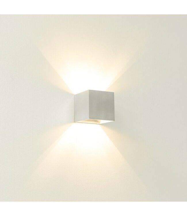 Artdelight Artdelight Industrielle G9-Wandleuchte Gymm - Aluminium