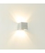 Artdelight Artdelight Industrielle G9-Wandleuchte Gymm - Aluminium