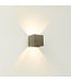 Artdelight Artdelight Industrielle G9-Wandleuchte Gymm - Antikbronze