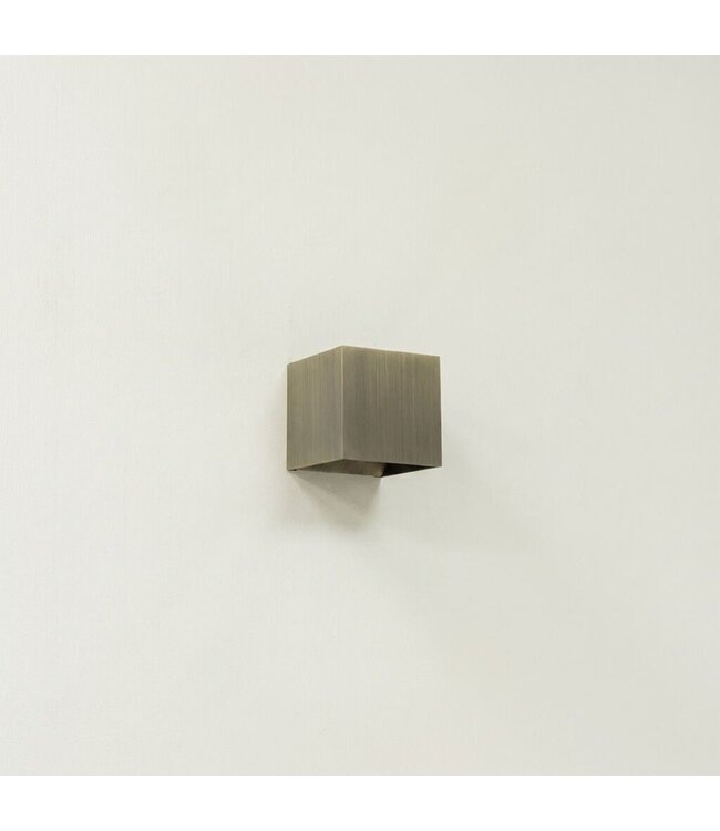 Artdelight Artdelight Industrielle G9-Wandleuchte Gymm - Antikbronze