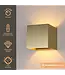 Artdelight Artdelight Industrielle G9-Wandleuchte Gymm - Gold