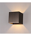 Artdelight Artdelight Industrielle G9-Wandleuchte Gymm - Gunmetal