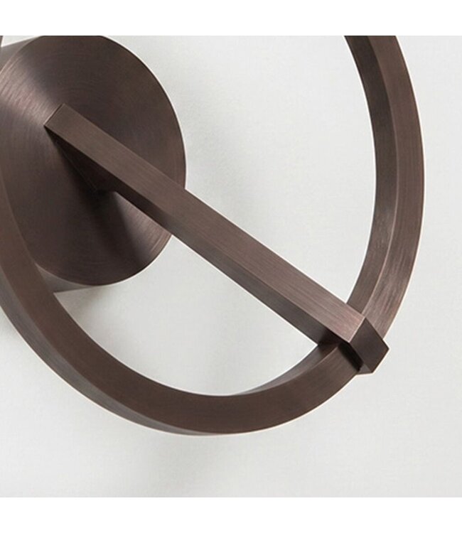 Artdelight Artdelight Moderne LED-Wandleuchte Oregon - Dunkelbronze