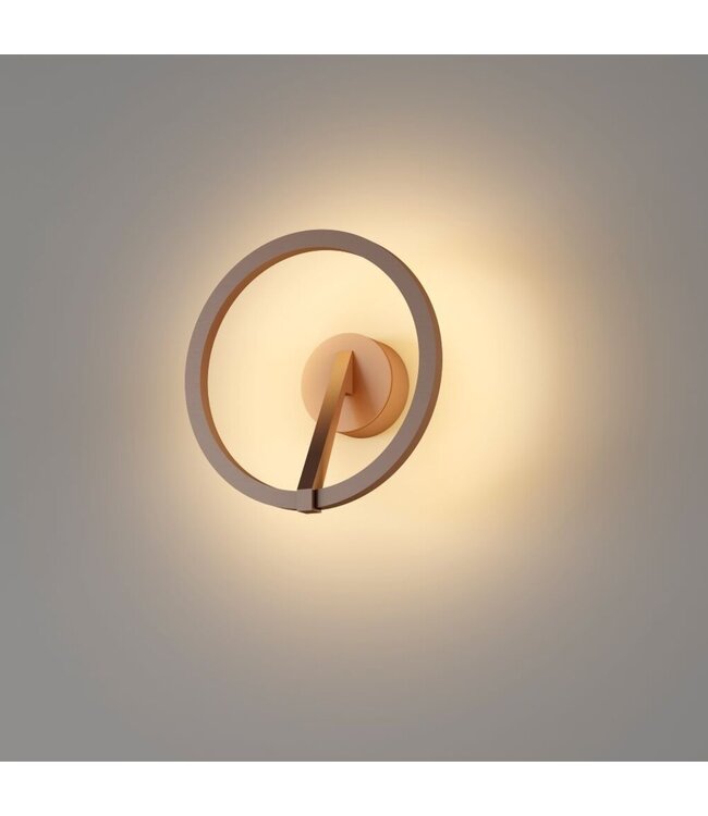 Artdelight Artdelight Moderne LED-Wandleuchte Oregon - Dunkelbronze