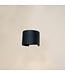 Artdelight Artdelight Industrielle G9-Wandleuchte Gyro - Schwarz
