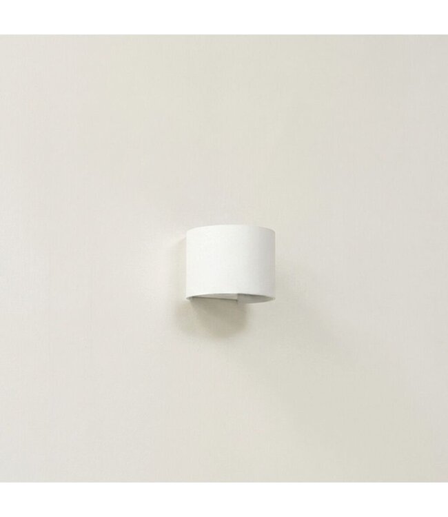 Artdelight Artdelight Industrielle G9-Wandleuchte Gyro - Weiß