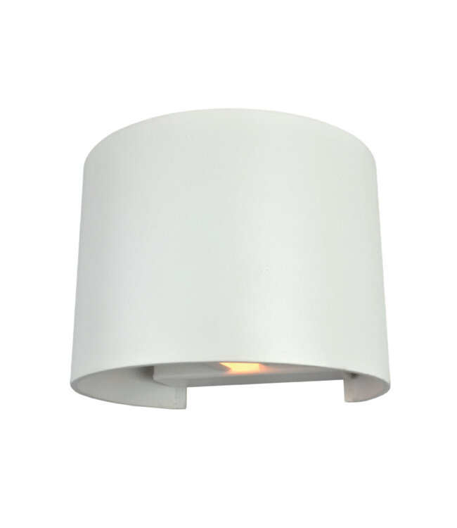 Artdelight Artdelight Industrielle G9-Wandleuchte Gyro - Weiß