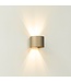 Artdelight Industrielle G9-Wandleuchte Gyro - Champagner