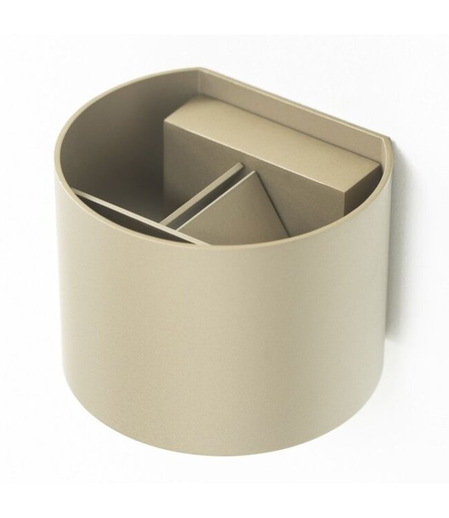 Artdelight Artdelight Industrielle G9-Wandleuchte Gyro - Champagner