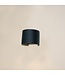 Artdelight Artdelight Industrielle G9-Wandleuchte Gyro - Schwarz/Gold