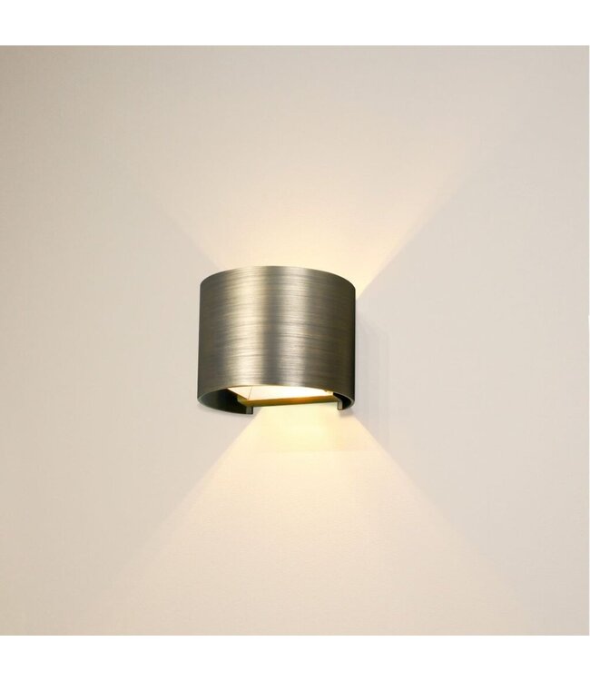 Artdelight Artdelight Industrielle G9-Wandleuchte Gyro - Antikbronze