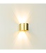 Artdelight Artdelight Industrielle G9-Wandleuchte Gyro - Gold