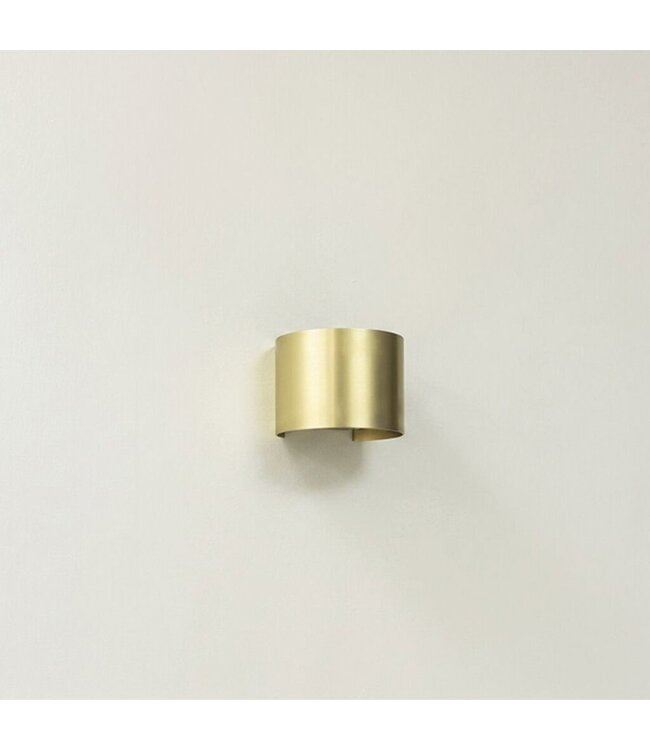 Artdelight Artdelight Industrielle G9-Wandleuchte Gyro - Gold
