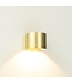 Artdelight Artdelight Industrielle G9-Wandleuchte Gyro - Gold