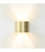 Artdelight Artdelight Industrielle G9-Wandleuchte Gyro - Gold