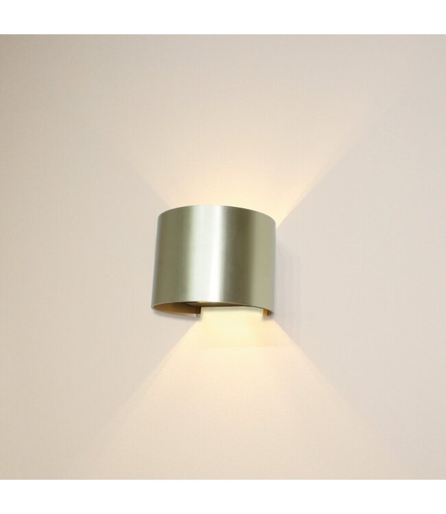 Artdelight Artdelight Industrielle G9-Wandleuchte Gyro - Gold