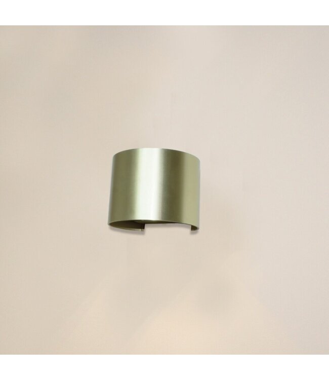 Artdelight Artdelight Industrielle G9-Wandleuchte Gyro - Gold