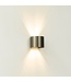 Artdelight Artdelight Industrielle G9-Wandleuchte Gyro - Gunmetal