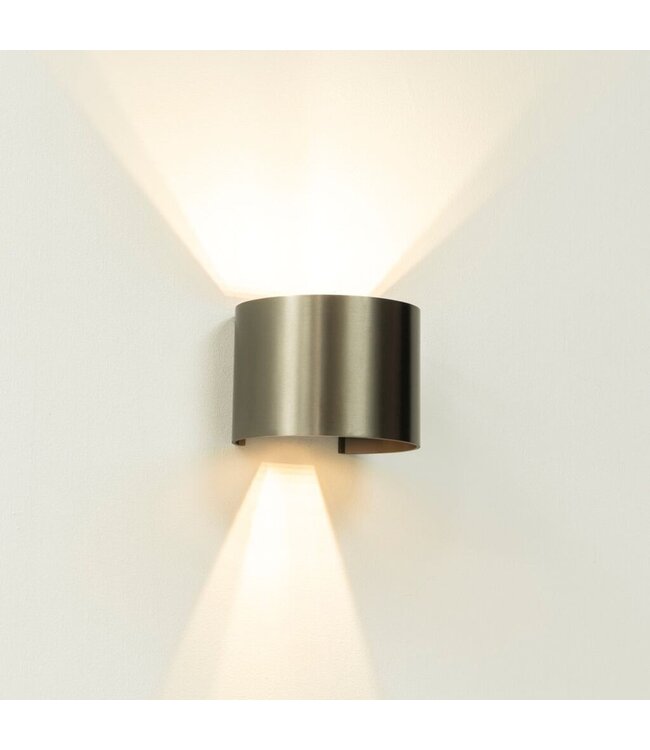 Artdelight Artdelight Industrielle G9-Wandleuchte Gyro - Gunmetal