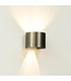 Artdelight Artdelight Industrielle G9-Wandleuchte Gyro - Gunmetal