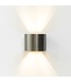 Artdelight Artdelight Industrielle G9-Wandleuchte Gyro - Gunmetal