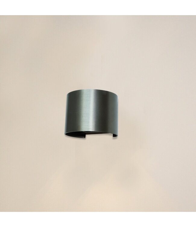 Artdelight Artdelight Industrielle G9-Wandleuchte Gyro - Gunmetal