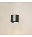 Artdelight Industrielle G9-Wandleuchte Gyro - Gunmetal