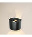 Artdelight Artdelight Industrielle G9-Wandleuchte Gyro - Gunmetal