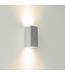 Artdelight Artdelight Industrielle GU10-Wandleuchte Dante 2 - Aluminium
