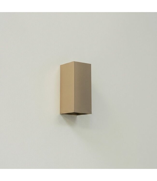 Artdelight Artdelight Industrielle GU10-Wandleuchte Dante 2 - Champagner