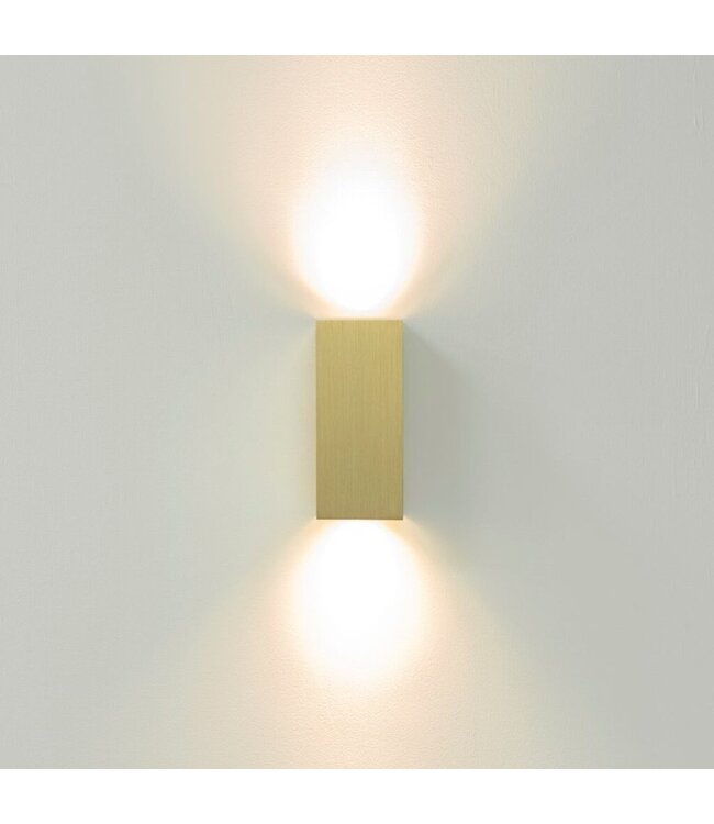 Artdelight Artdelight Industrielle GU10-Wandleuchte Dante 2 - Gold