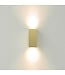 Artdelight Artdelight Industrielle GU10-Wandleuchte Dante 2 - Gold