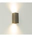 Artdelight Artdelight Industrielle GU10-Wandleuchte Dante 2 - Gunmetal
