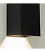 Artdelight Artdelight Industrielle GU10-Wandleuchte Dante 2 XL - Schwarz