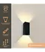 Artdelight Artdelight Industrielle GU10-Wandleuchte Dante 2 XL - Schwarz