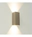 Artdelight Artdelight Industrielle GU10-Wandleuchte Dante 2 XL - Champagner