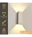 Artdelight Artdelight Industrielle GU10-Wandleuchte Dante 2 XL - Champagner