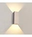 Artdelight Artdelight Industrielle GU10-Wandleuchte Dante 2 XL - Champagner