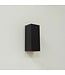 Artdelight Artdelight Industrielle GU10-Wandleuchte Dante 2 XL - Schwarz/Gold