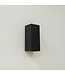 Artdelight Industrielle GU10-Wandleuchte Dante 2 XL - Schwarz/Gold